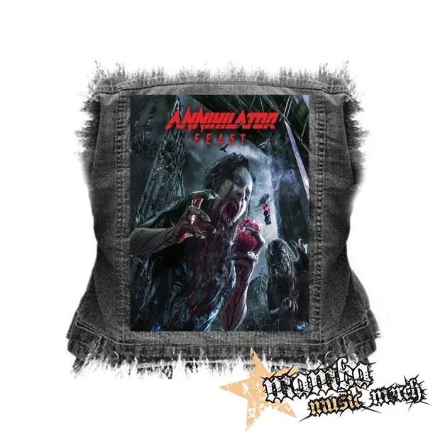 ANNIHILATOR - Feast - chrbtová nášivka (36 x 27 cm)