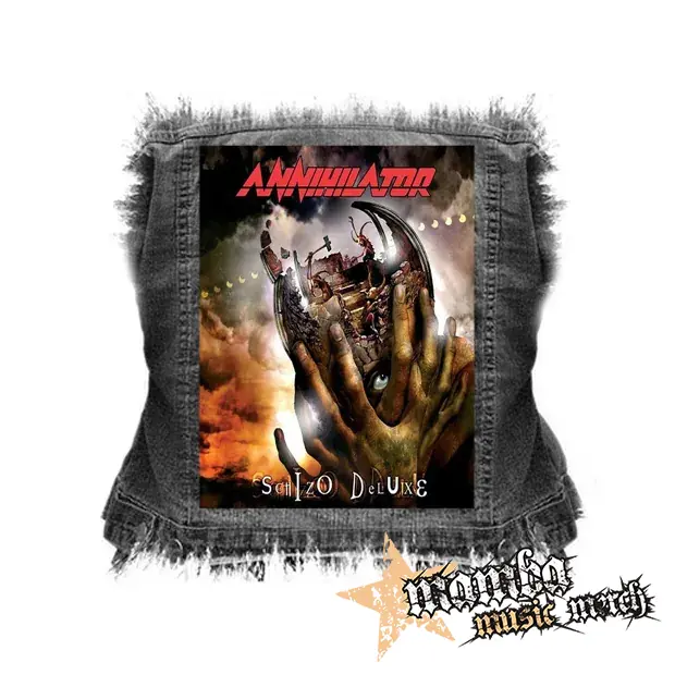 ANNIHILATOR - Schizo Deluxe - chrbtová nášivka (36 x 27 cm)