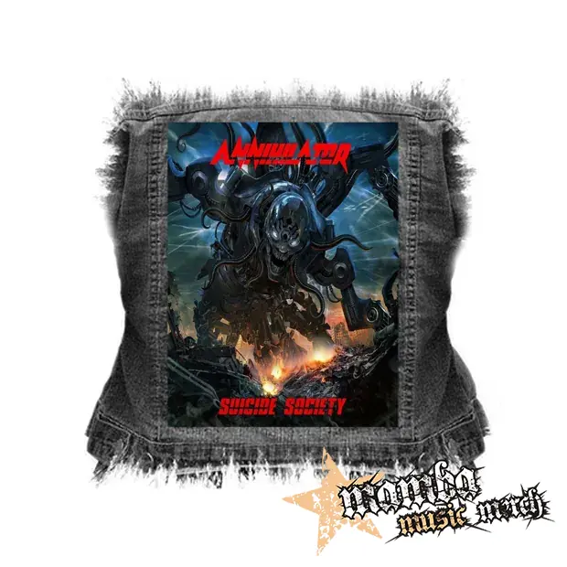 ANNIHILATOR - Suicide Society - chrbtová nášivka (36 x 27 cm)