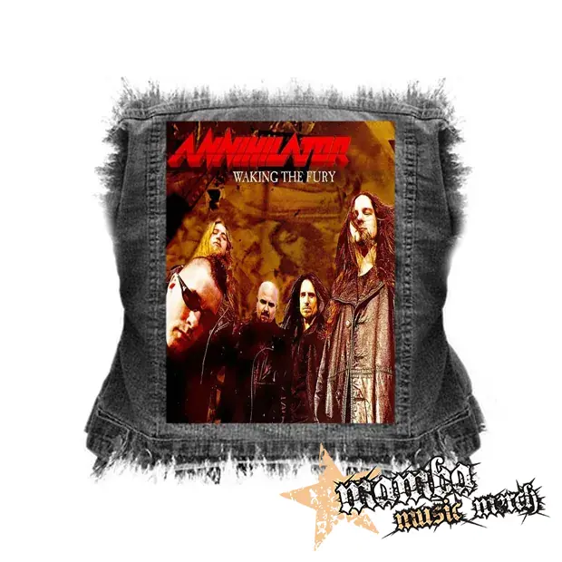 ANNIHILATOR - Waking the Fury - chrbtová nášivka (36 x 27 cm)