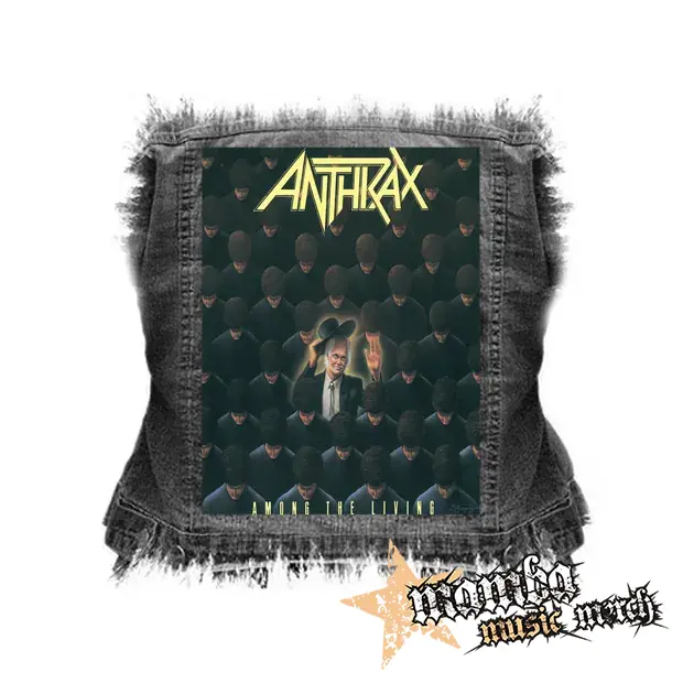 ANTHRAX - Among The Living - chrbtová nášivka (36 x 27 cm)