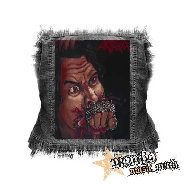 ANTHRAX - Fistful Of Metal - chrbtová nášivka (36 x 27 cm)