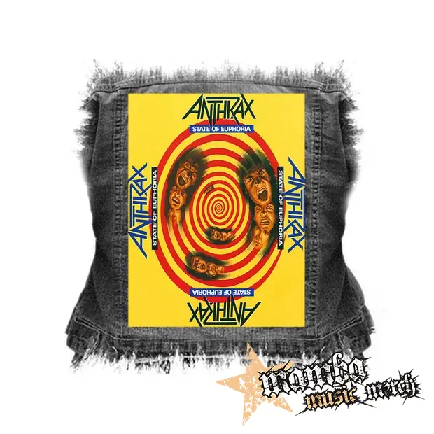 ANTHRAX - State Of Euphoria - chrbtová nášivka (36 x 27 cm)