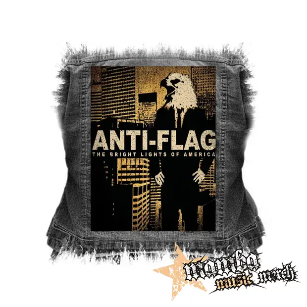 ANTI-FLAG - The Bright Lights Of America - chrbtová nášivka (36 x 27 cm)