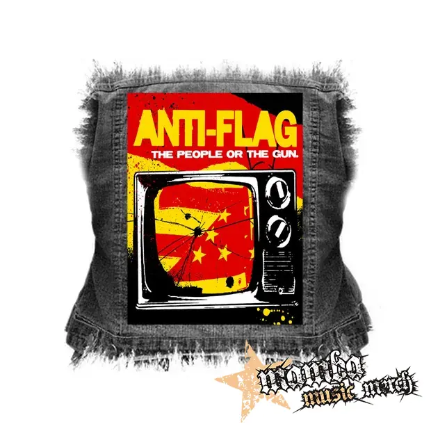 ANTI-FLAG - The People Or the Gun - chrbtová nášivka (36 x 27 cm)