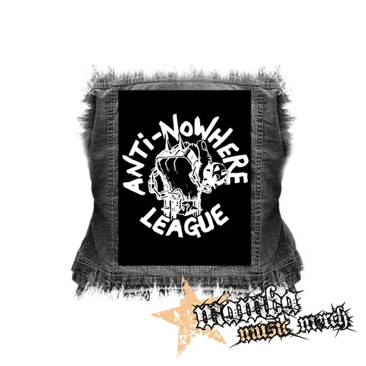 ANTI-NOWHERE LEAGUE - Logo - chrbtová nášivka (36 x 27 cm)