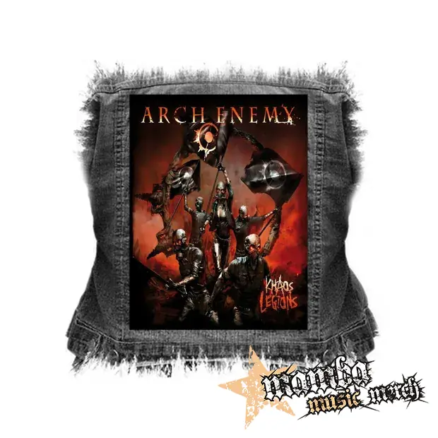 ARCH ENEMY - Khaos Legions - chrbtová nášivka (36 x 27 cm)
