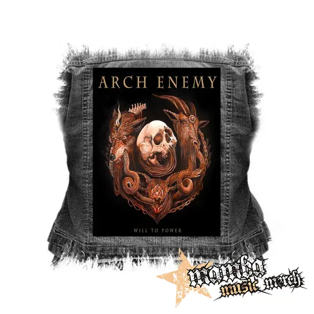 ARCH ENEMY - Will To Power - chrbtová nášivka (36 x 27 cm)