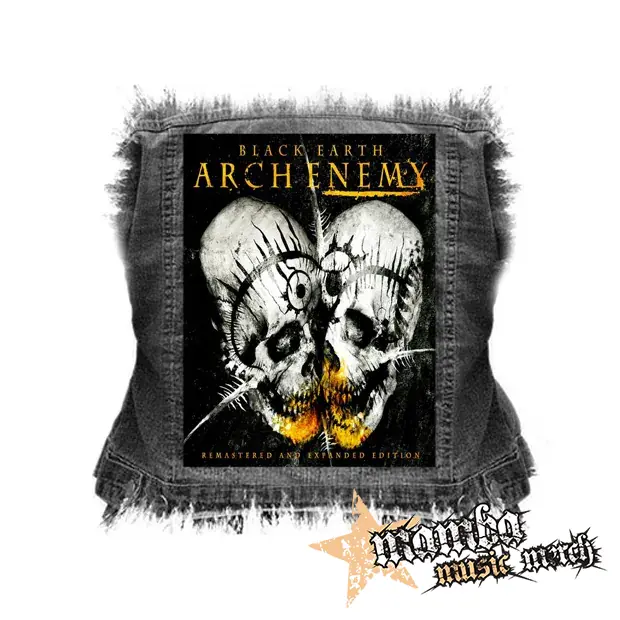 ARCH ENEMY _ Black Earth - chrbtová nášivka (36 x 27 cm)