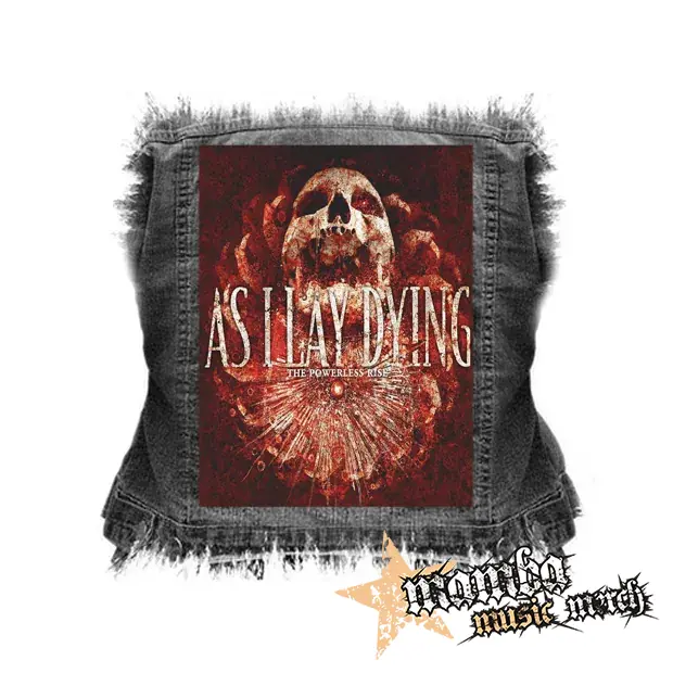 AS I  LAY DYING - The Powerless Rise - chrbtová nášivka (36 x 27 cm)