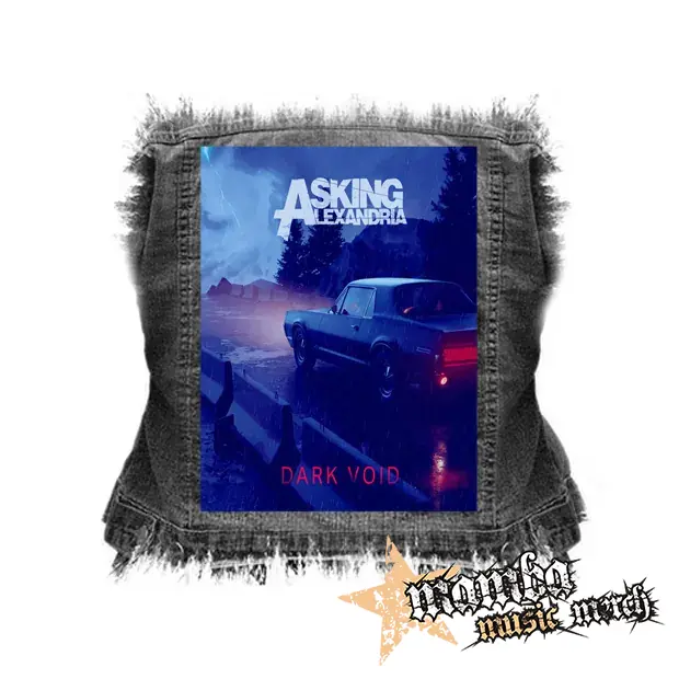 ASKING ALEXANDRIA - Dark Void EP - chrbtová nášivka (36 x 27 cm)