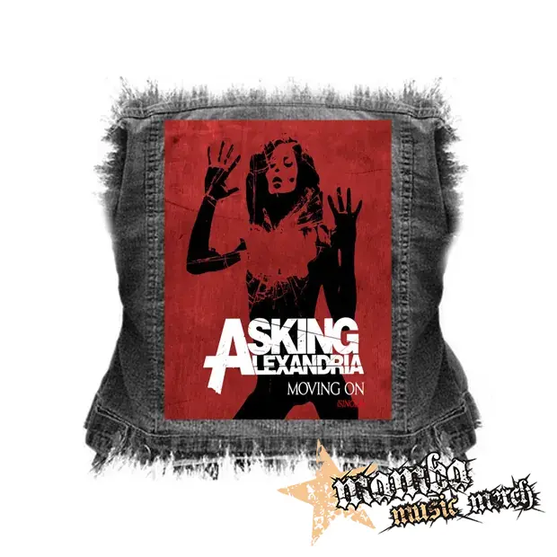 ASKING ALEXANDRIA - Moving On - chrbtová nášivka (36 x 27 cm)