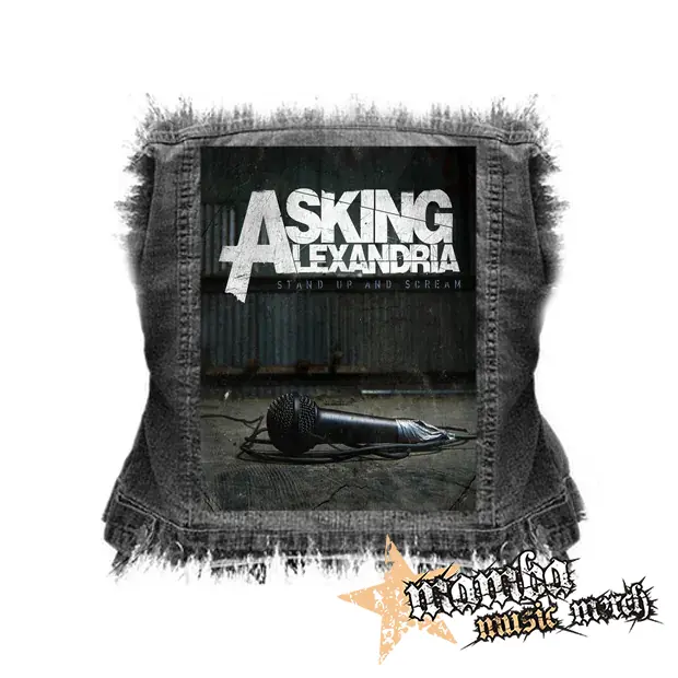 ASKING ALEXANDRIA - Stand Up And Scream - chrbtová nášivka (36 x 27 cm)