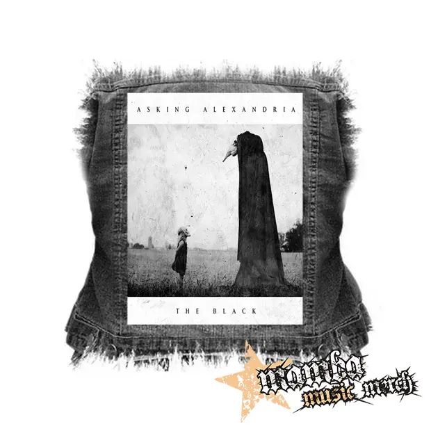 ASKING ALEXANDRIA - The Black - chrbtová nášivka (36 x 27 cm)