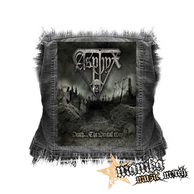 ASPHYX - Death...the Brutal Way - chrbtová nášivka (36 x 27 cm)