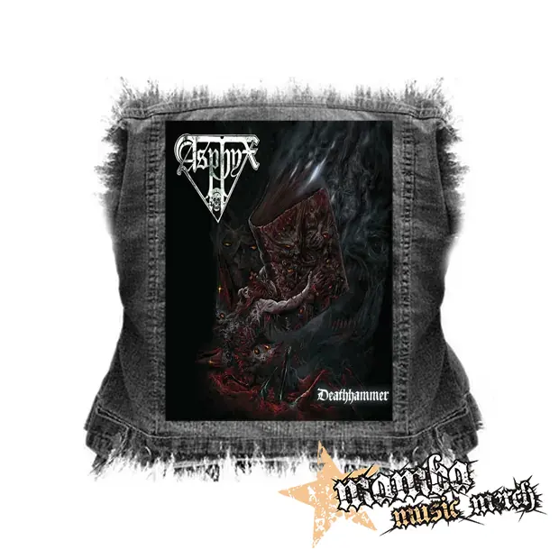 ASPHYX - Deathhammer - chrbtová nášivka (36 x 27 cm)