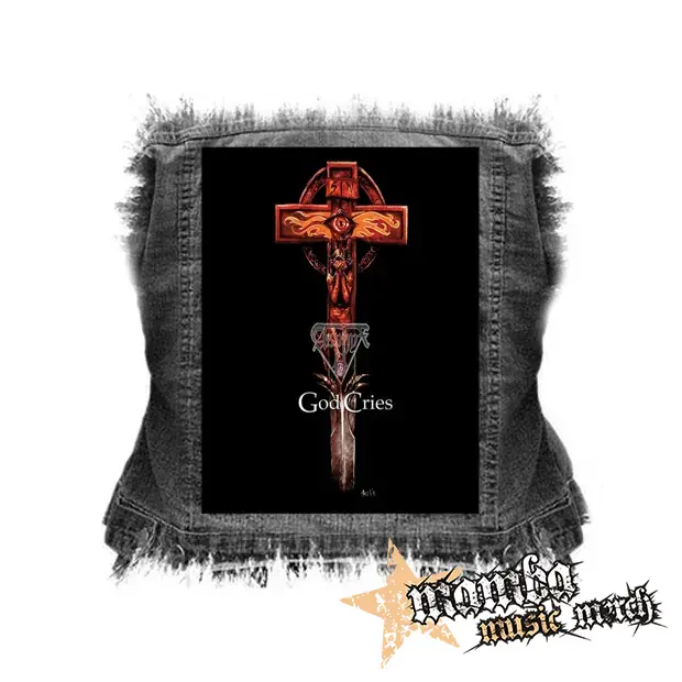 ASPHYX - God Cries - chrbtová nášivka (36 x 27 cm)