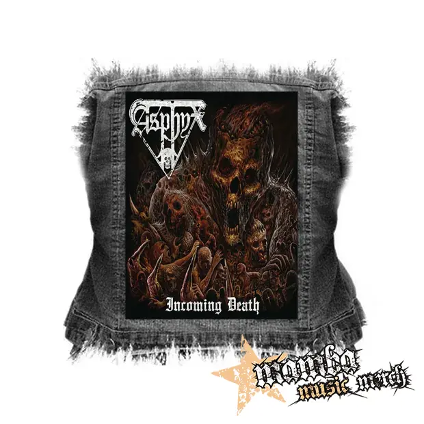 ASPHYX - Incoming Death - chrbtová nášivka (36 x 27 cm)