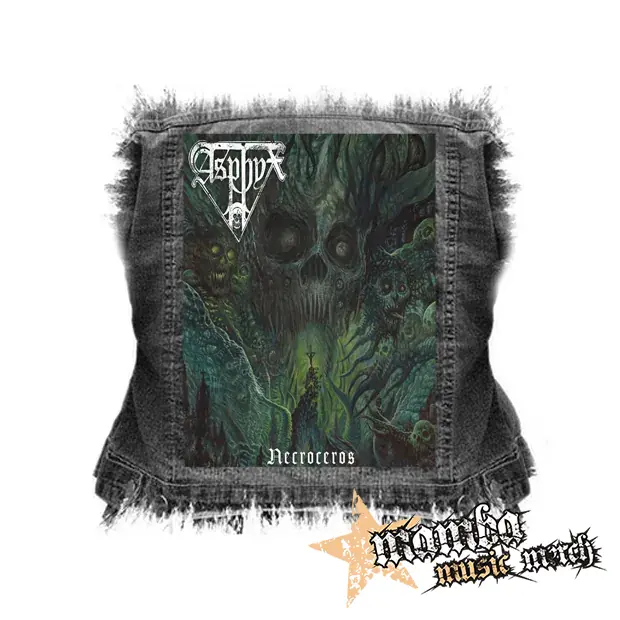 ASPHYX - Necroceros - chrbtová nášivka (36 x 27 cm)