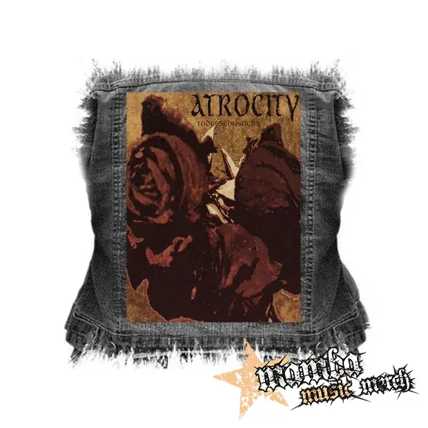 ATROCITY - Todessehnsucht - chrbtová nášivka (36 x 27 cm)
