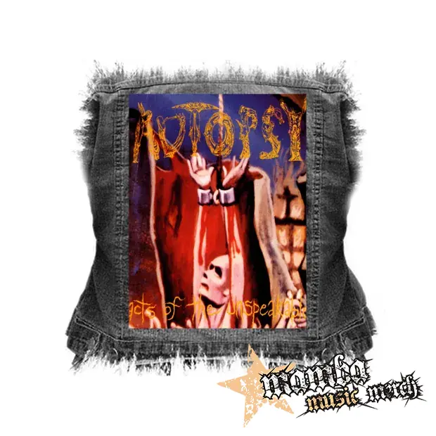 AUTOPSY - Acts Of The Unspeakable - chrbtová nášivka (36 x 27 cm)
