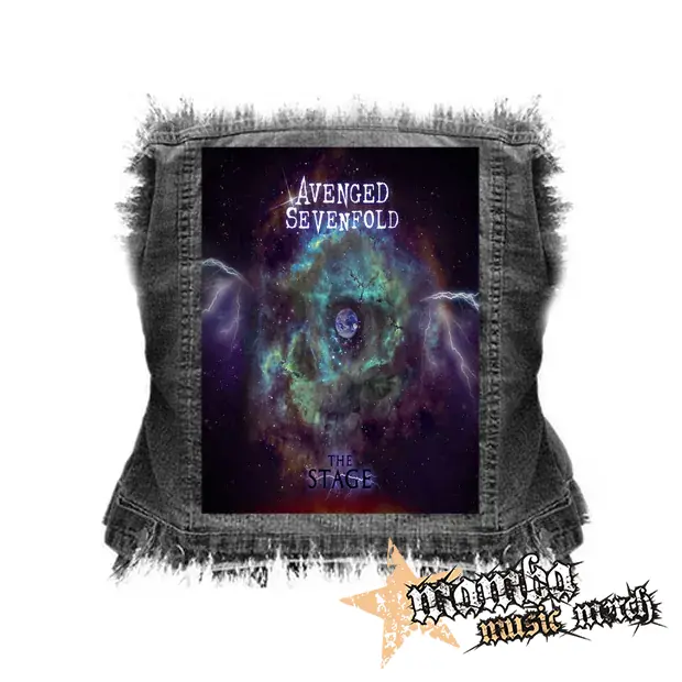 AVENGED SEVENFOLD - The Stage - chrbtová nášivka (36 x 27 cm)