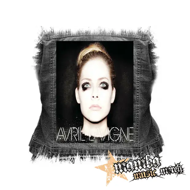 AVRIL LAVIGNE - Avril Lavigne - chrbtová nášivka (36 x 27 cm)