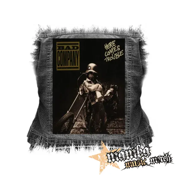 BAD COMPANY - Here Comes Trouble - chrbtová nášivka (36 x 27 cm)