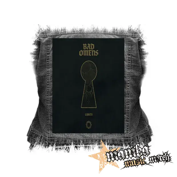 BAD OMENS - Limits - chrbtová nášivka (36 x 27 cm)