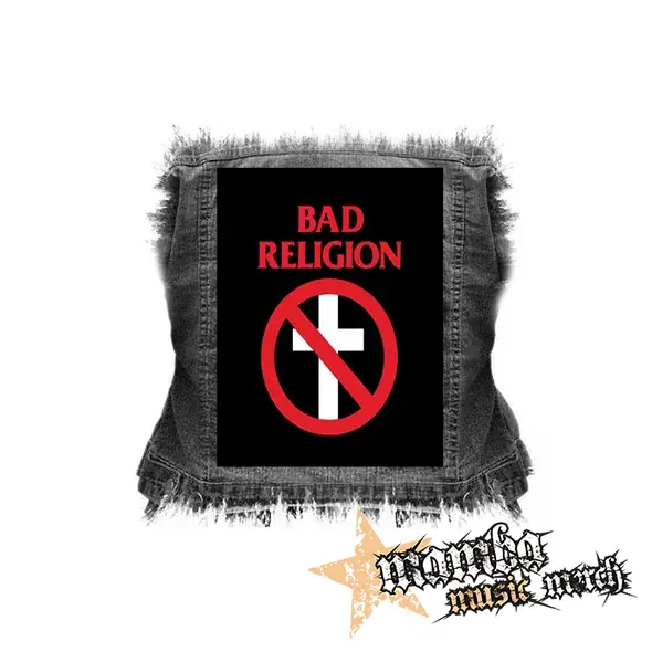 BAD RELIGION - Logo - chrbtová nášivka (36 x 27 cm)