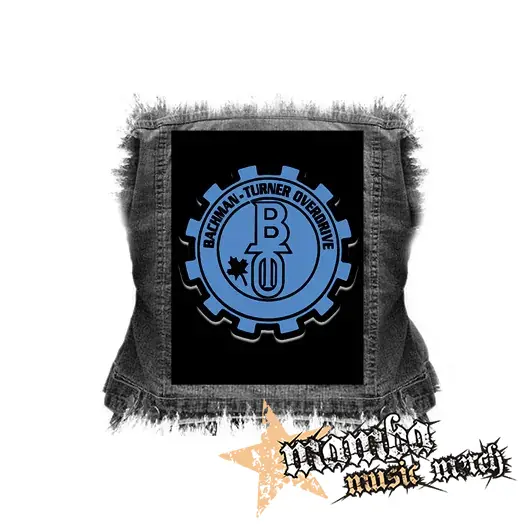 BACHMAN-TURNER OVERDRIVE - Logo - chrbtová nášivka (36 x 27 cm)