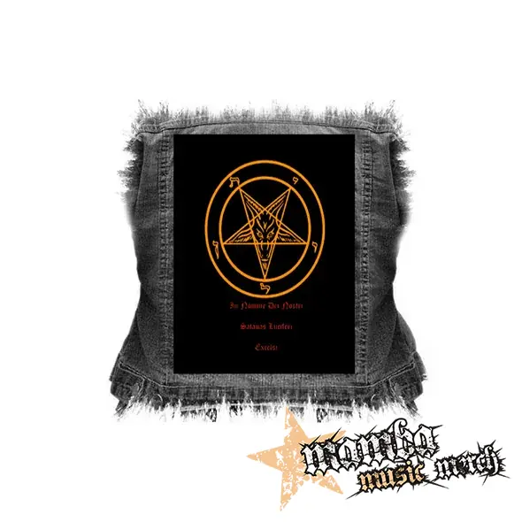 BAPHOMET - In Nomine Dei - chrbtová nášivka (36 x 27 cm)