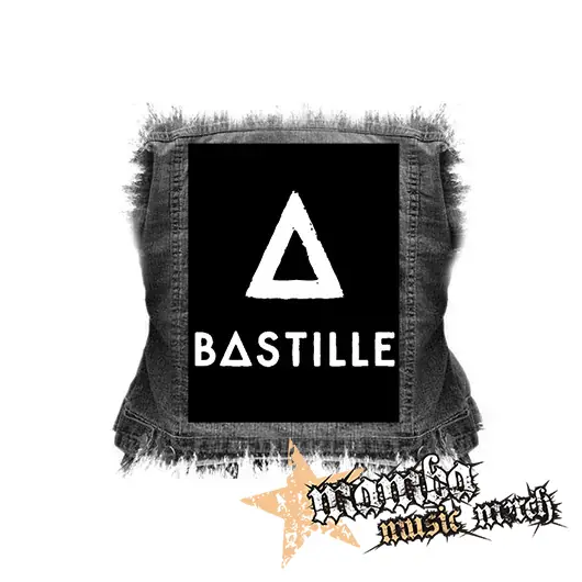 BASTILLE - Logo - chrbtová nášivka (36 x 27 cm)