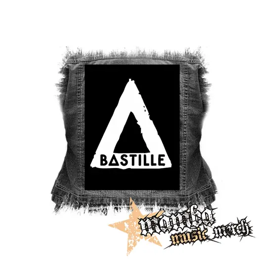 BASTILLE - Sign White - chrbtová nášivka (36 x 27 cm)