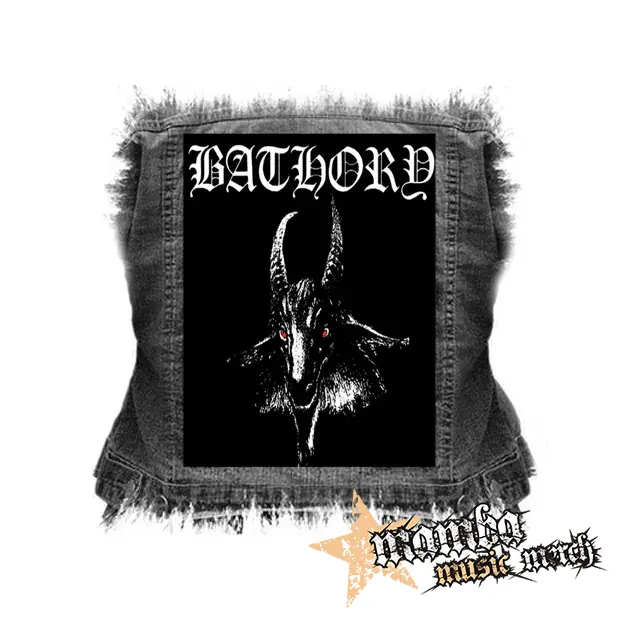 BATHORY - Bathory - chrbtová nášivka (36 x 27 cm)