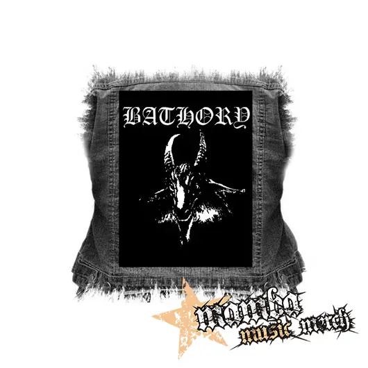 BATHORY - Goat White - chrbtová nášivka (36 x 27 cm)