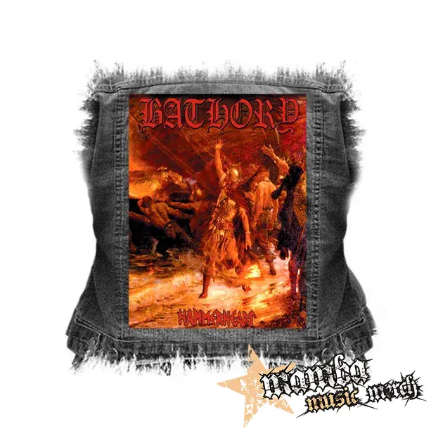 BATHORY - Hammerheart - chrbtová nášivka (36 x 27 cm)