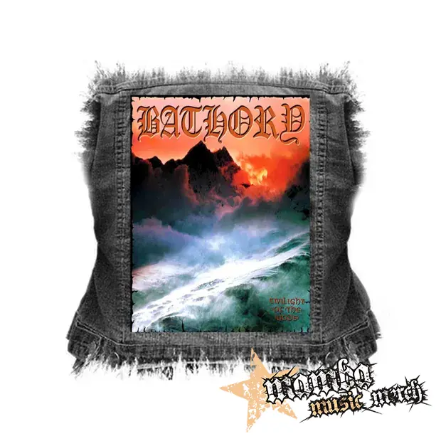 BATHORY - Twilight Of The Gods - chrbtová nášivka (36 x 27 cm)