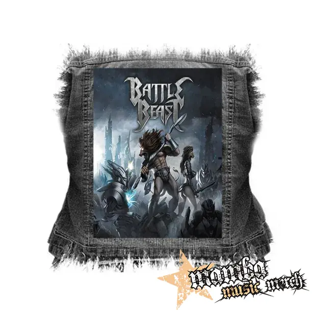BATTLE BEAST - Battle Beast - chrbtová nášivka (36 x 27 cm)