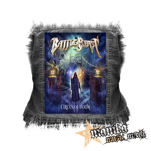 BATTLE BEAST - Circus Of Doom - chrbtová nášivka (36 x 27 cm)