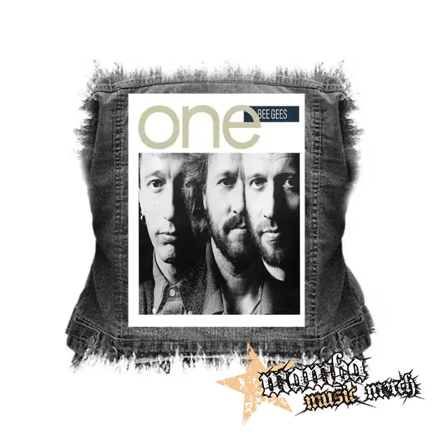 BEE GEES - One - chrbtová nášivka (36 x 27 cm)