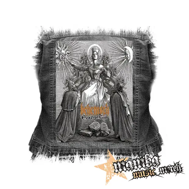 BEHEMOTH - Evangelion - chrbtová nášivka (36 x 27 cm)