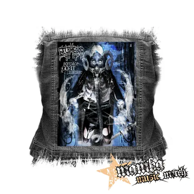 BELPHEGOR - Bondage Goat Zombie - chrbtová nášivka (36 x 27 cm)