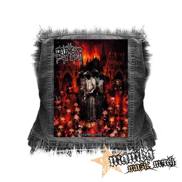 BELPHEGOR - Pestapokalypse VI - chrbtová nášivka (36 x 27 cm)