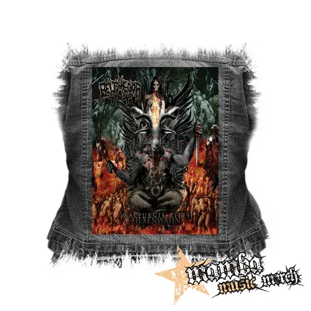 BELPHEGOR - Walpurgis Rites - Hexenwahn - chrbtová nášivka (36 x 27 cm)