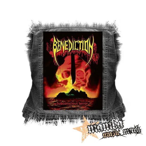 BENEDICTION - Subconscious Terror - chrbtová nášivka (36 x 27 cm)