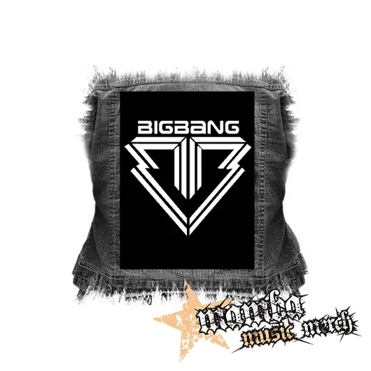 BIG BANG - Logo - chrbtová nášivka (36 x 27 cm)