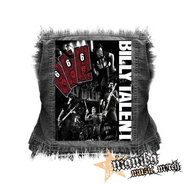 BILLY TALENT - 666 Live - chrbtová nášivka (36 x 27 cm)