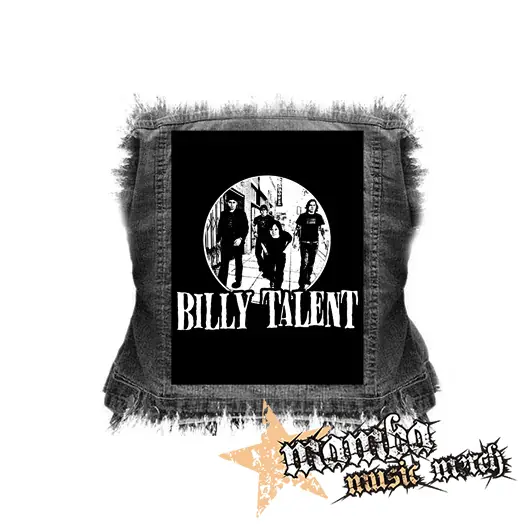 BILLY TALENT - Band - chrbtová nášivka (36 x 27 cm)