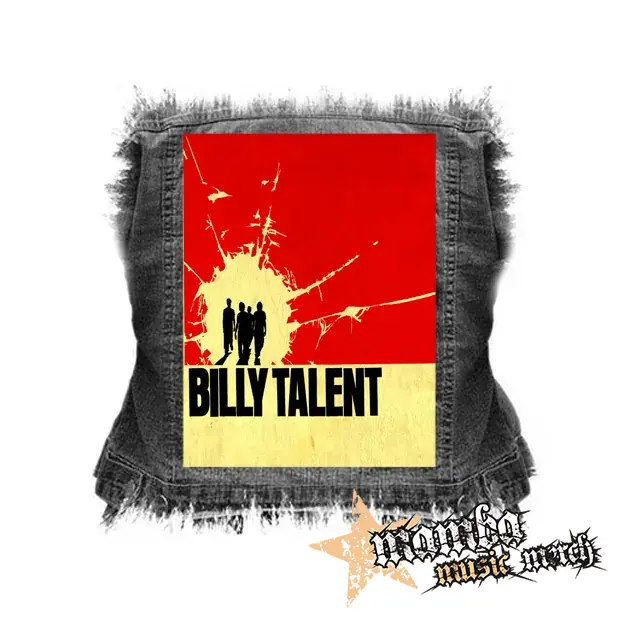 BILLY TALENT - Billy Talent - chrbtová nášivka (36 x 27 cm)